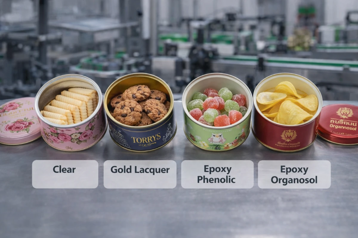 ประเภทชั้นเคลือบด้านในกระป๋อง (Food Grade Coating) และความสำคัญต่อความปลอดภัย